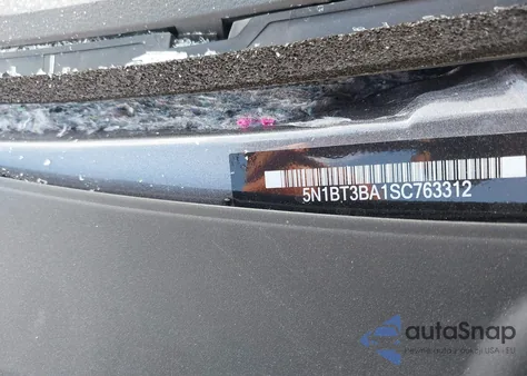 2025 Nissan Rogue Sv Fwd from USA, damaged, VIN 5N1BT3BA1SC763312